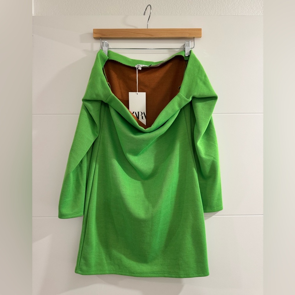 Zara Neon Green Dress